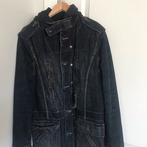 Armani Exchange Jean Small Long Jacket